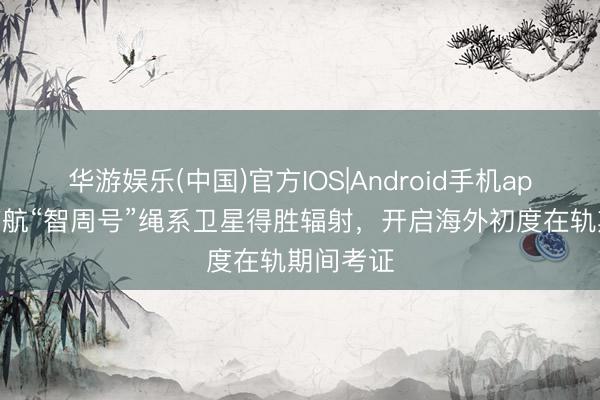华游娱乐(中国)官方IOS|Android手机app下载 南航“智周号”绳系卫星得胜辐射，开启海外初度在轨期间考证