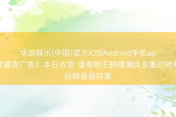 华游娱乐(中国)官方IOS|Android手机app下载 《暮夜广告》本日收官 潘粤明王鹤棣演绎多重回转悬疑探案