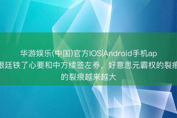华游娱乐(中国)官方IOS|Android手机app下载 阿根廷铁了心要和中方续签左券,好意思元霸权的裂痕越来越大